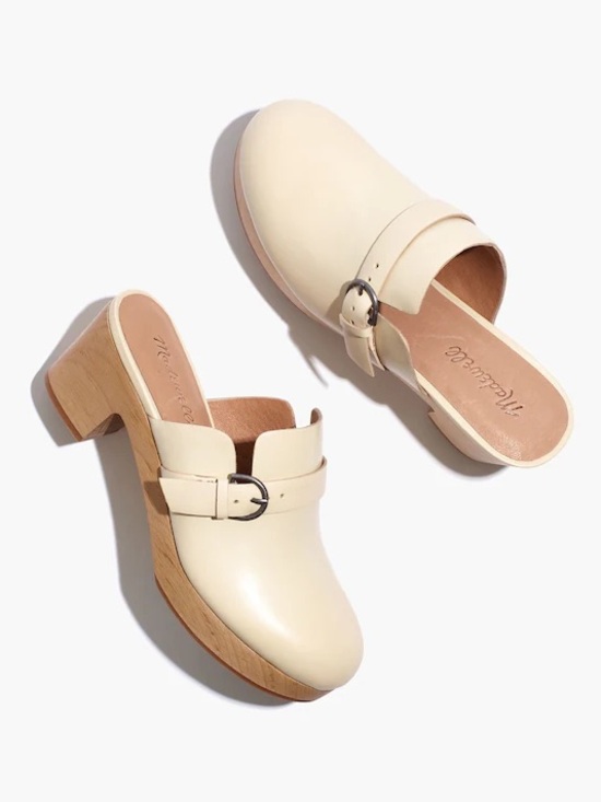Madewell Shoes - Madewell The Monique Buckle Clogs